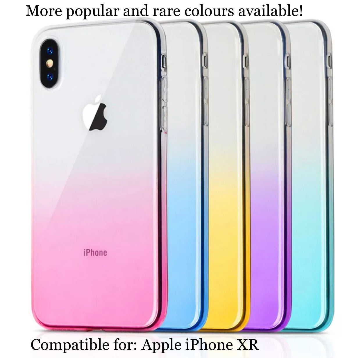 Premium Softshell TPU Colourful Gradient Cases (Extra 1.33mm Thickness)- for Apple iPhone XR - Super Savings Technologies Co.,LTD Premium Softshell TPU Colourful Gradient Cases (Extra 1.33mm Thickness)- for Apple iPhone XR - Super Savings Technologies Co.,LTD